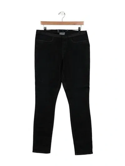 Pre-owned Helmut Lang Mid-rise Skinny Leg Jeans In Black
