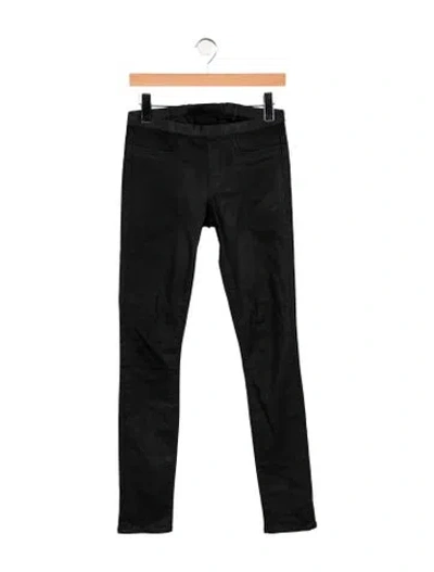 Pre-owned Helmut Lang Mid-rise Skinny Leg Jeans In Black