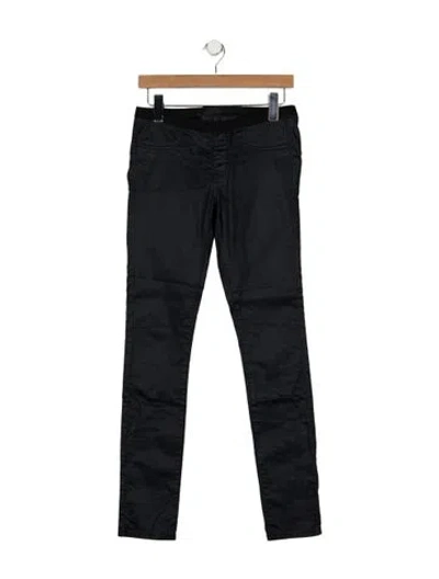 Pre-owned Helmut Lang Mid-rise Skinny Leg Jeans In Black