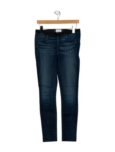 Pre-owned Helmut Lang Mid-rise Skinny Leg Jeans In Blue