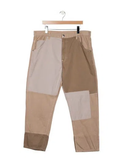 Pre-owned Helmut Lang Mid-rise Straight Leg Jeans In Neutrals