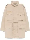 Helmut Lang Military Coat In Sand