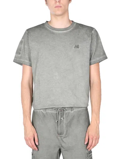 Helmut Lang Mens Green Other Materials T-shirt In Military Green