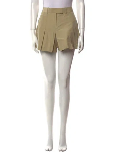 Pre-owned Helmut Lang Mini Shorts In Green