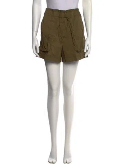 Pre-owned Helmut Lang Mini Shorts In Green