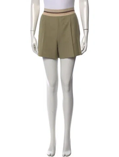 Pre-owned Helmut Lang Mini Shorts In Green
