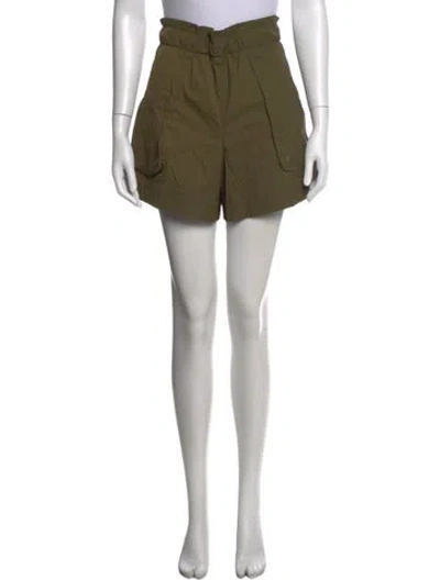 Pre-owned Helmut Lang Mini Shorts In Green