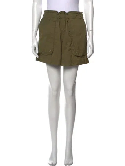 Pre-owned Helmut Lang Mini Shorts In Green