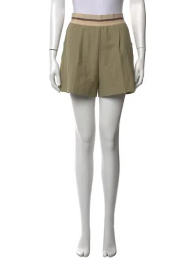 Pre-owned Helmut Lang Mini Shorts In Green