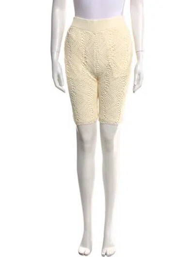 Pre-owned Helmut Lang Mini Shorts In Neutral