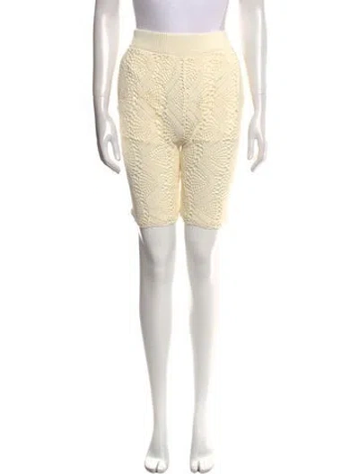 Pre-owned Helmut Lang Mini Shorts In Neutral