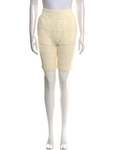 Pre-owned Helmut Lang Mini Shorts In Neutral