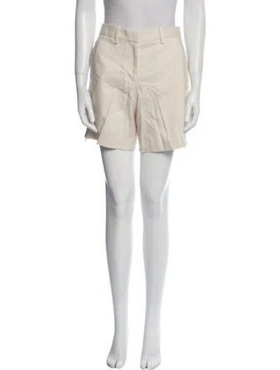 Pre-owned Helmut Lang Mini Shorts In Neutral