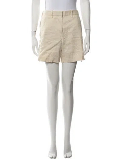 Pre-owned Helmut Lang Mini Shorts In Neutrals
