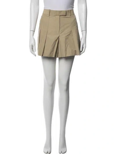 Pre-owned Helmut Lang Mini Shorts In Neutrals