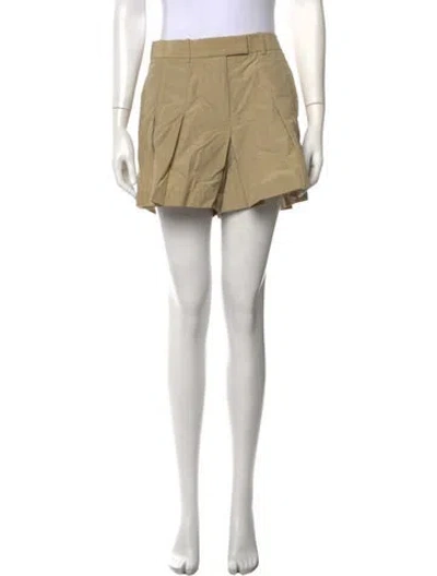 Pre-owned Helmut Lang Mini Shorts In Neutrals