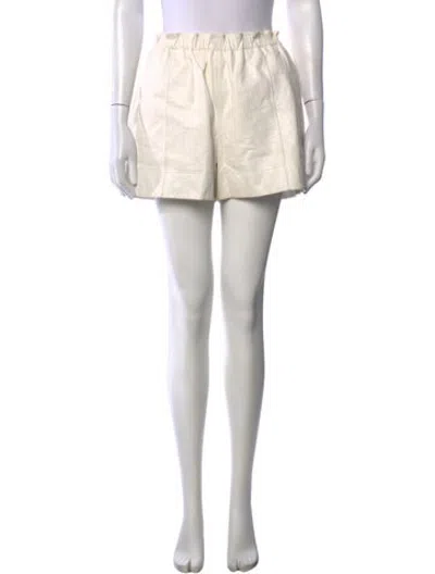 Pre-owned Helmut Lang Mini Shorts In Neutrals