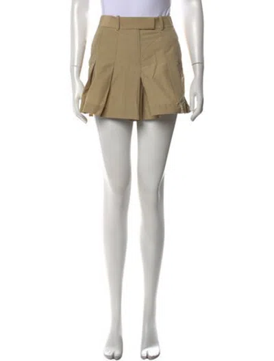 Pre-owned Helmut Lang Mini Shorts In Neutrals