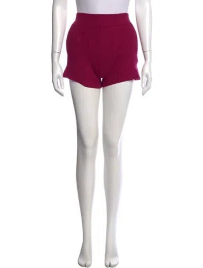 Pre-owned Helmut Lang Mini Shorts In Purple