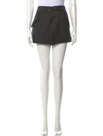 Pre-owned Helmut Lang Mini Shorts W/ Tags In Gray