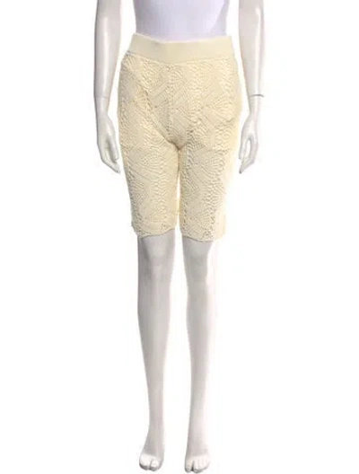 Pre-owned Helmut Lang Mini Shorts W/ Tags In Neutral