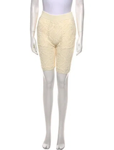Pre-owned Helmut Lang Mini Shorts W/ Tags In Neutral