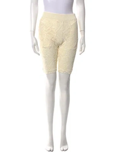 Pre-owned Helmut Lang Mini Shorts W/ Tags In Neutral