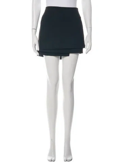 Pre-owned Helmut Lang Mini Skirt In Black