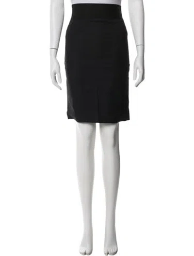 Pre-owned Helmut Lang Mini Skirt In Black