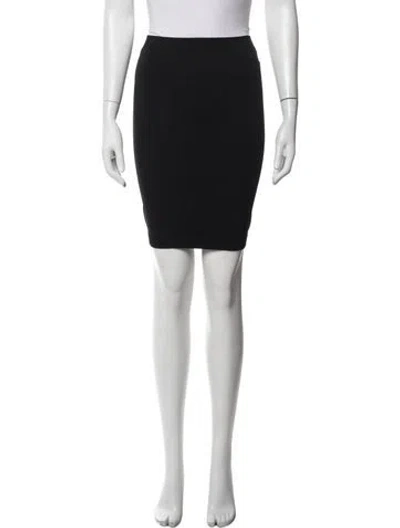 Pre-owned Helmut Lang Mini Skirt In Blue