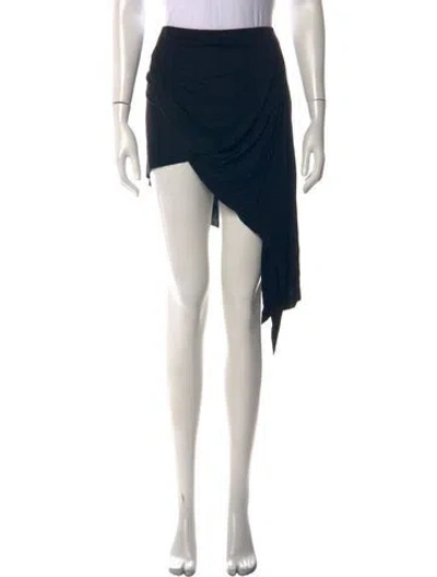 Pre-owned Helmut Lang Mini Skirt In Multicolor