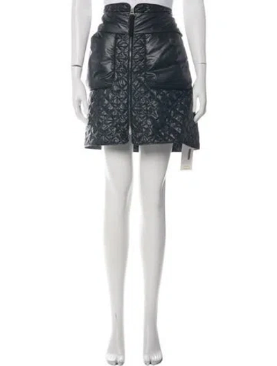 Pre-owned Helmut Lang Mini Skirt W/ Tags In Black