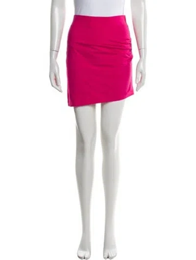 Pre-owned Helmut Lang Mini Skirt W/ Tags In Pink