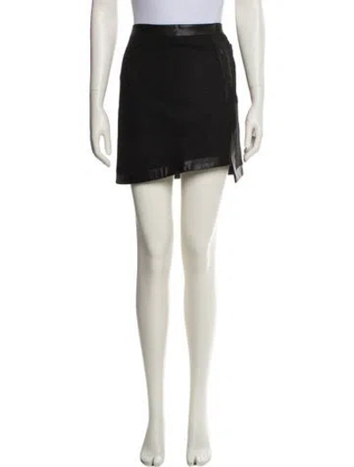Pre-owned Helmut Lang Mini Skirt In White
