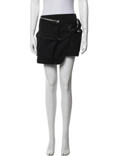 Pre-owned Helmut Lang Mini Skirt In White