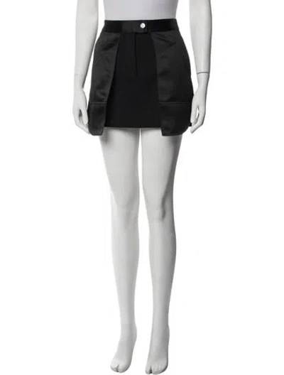 Pre-owned Helmut Lang Mini Skirt In White