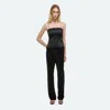 Helmut Lang Minimal Slip Top In Black