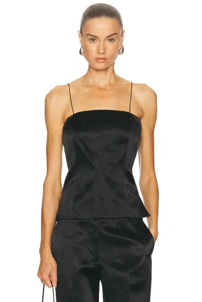 Helmut Lang Minimal Slip Top In Black