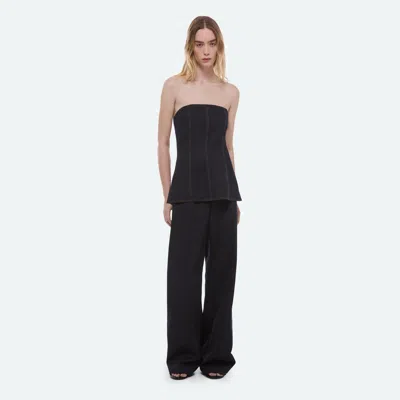 Helmut Lang Minimal Slip Top In Black