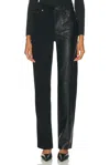 Helmut Lang Mixed Skinny Leg In Black
