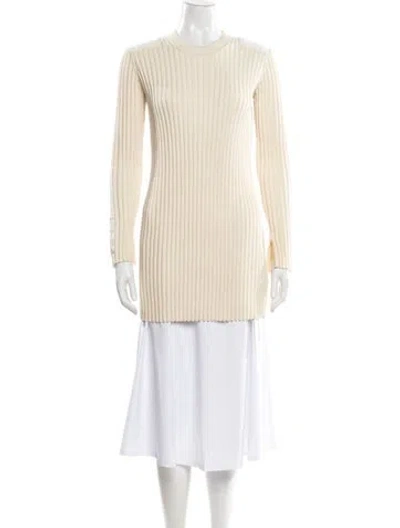 Pre-owned Helmut Lang Mock Neck Sweater In Neutral