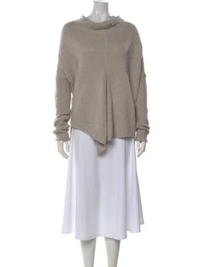Pre-owned Helmut Lang Mock Neck Sweater In Neutral