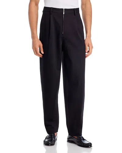 Helmut Lang Modern Relaxed Fit Zoot Pants In Black