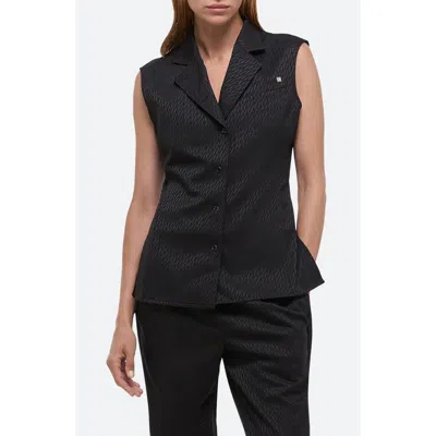 HELMUT LANG HELMUT LANG MODEST JACQUARD SATIN VEST