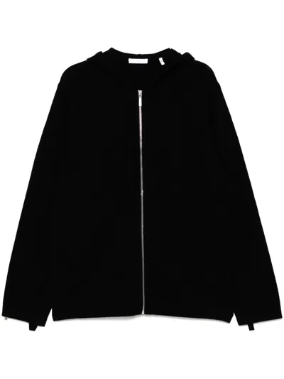 HELMUT LANG MOHAWK FULL ZIP-UP HOODIE
