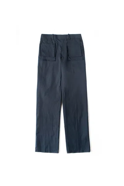 Helmut Lang Multi-pocket Trousers Navy