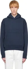 Helmut Lang Embossed Studio Hoodie