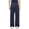 Helmut Lang Belt Loop Jeans In Rinsed Indigo - Rk5