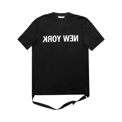 Pre-owned Helmut Lang New York Seatbelt Tee 'black' | Men's Size L