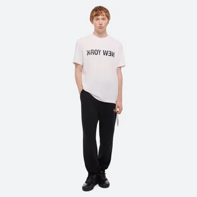 Helmut Lang New York Seatbelt Tee In White